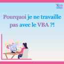 je ne travaille pas avec le VBA