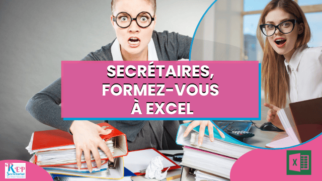 formation excel pour secretaire