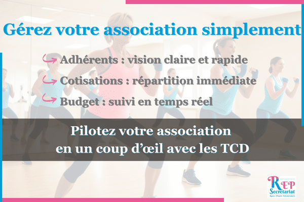 gerer simplement son association sur excel