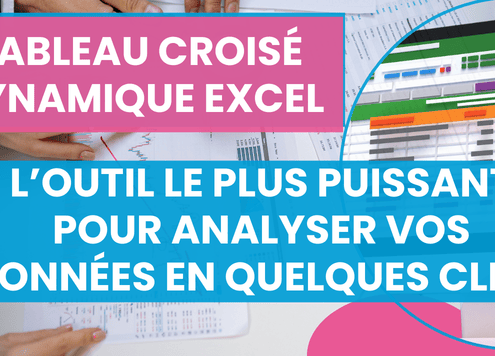 tableau croise dynamique sur excel