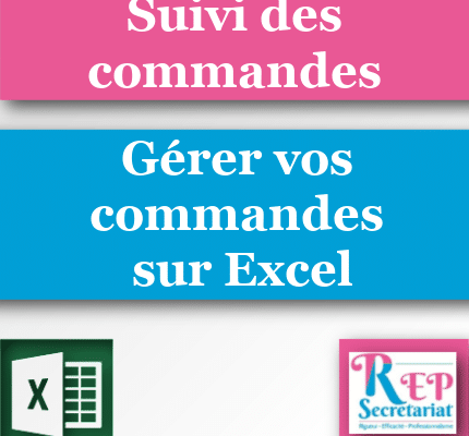 presentation du Suivi des Commandes sur Excel