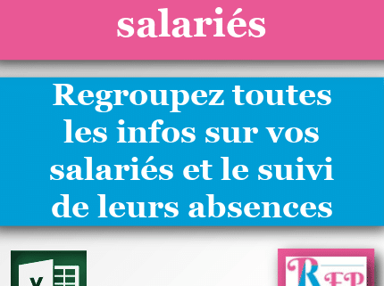 gestion des salariés et des congés sur Excel