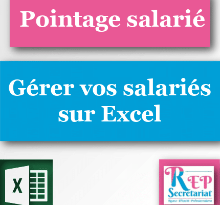 fiche de pointage sur Excel a télécharger