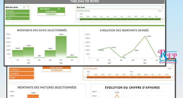 Suivre la chronologie des factures sur Excel