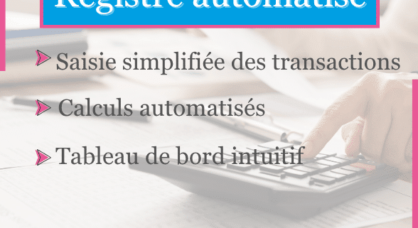 Registre automatisé sur Excel