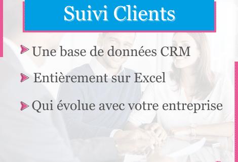 Vignette suivi clients sur excel