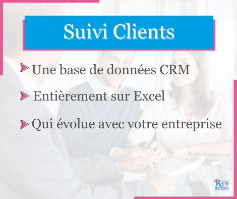 Vignette suivi clients sur excel